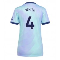 Arsenal Ben White #4 Replica Third Shirt Ladies 2024-25 Short Sleeve